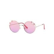 Justice Girls Round Sunglasses, Pink