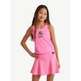 thumbnail image 1 of Justice Girl's Sporty Racerback Rib Tank, Sizes XS-XLP, 1 of 4