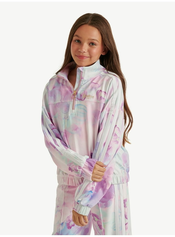 Girl's Track 1/2 Zip Jacket, Sizes XS - XLP