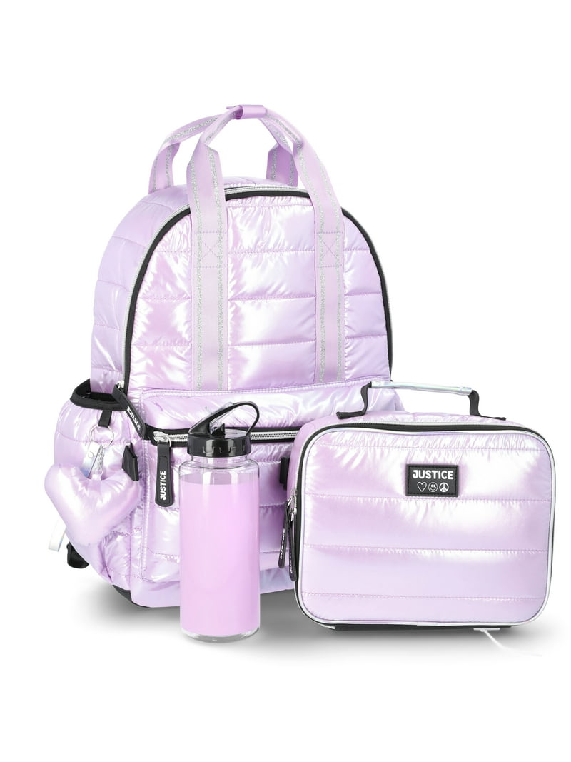 Custom School Backpack 4Pcs Set 17" School Bag With Thermal