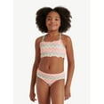 thumbnail image 1 of Justice Girls 2 piece Chevron Crochet Bikini Swimsuit, Sizes XS-XL, 1 of 5