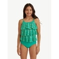 thumbnail image 1 of Justice Girls 2 piece Ruffle Tankini Swimsuit, sizes XS-XL, 1 of 7