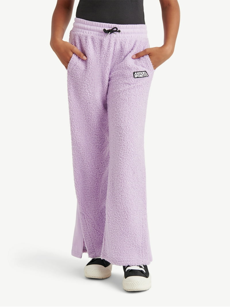 Justice Girls Active Jsport Curly Wide Leg Pant, Sizes XS-XLP
