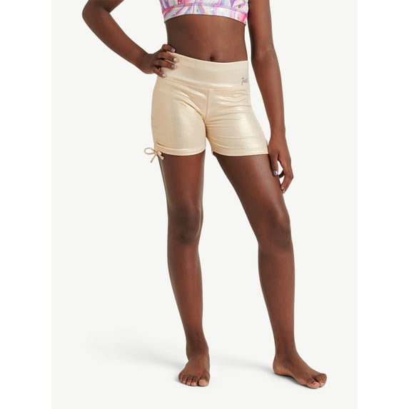 Justice Girls All Over Fashion Foil Dance and Gymnastics Short, Sizes XS - XL