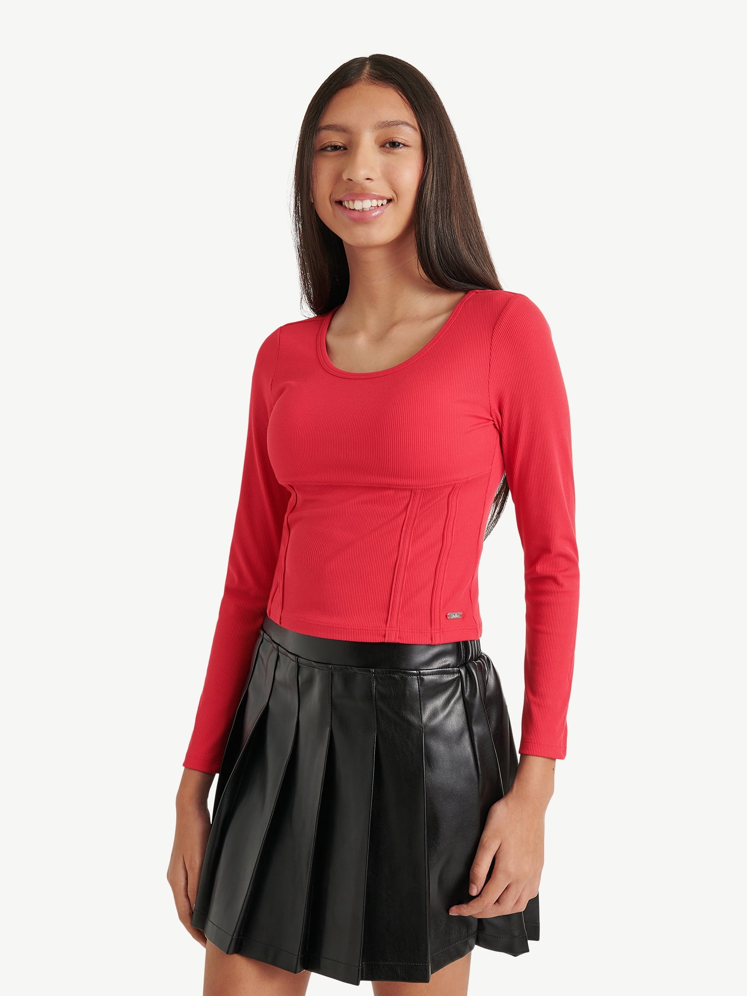 Justice Girls Base Layer Top, Sizes XS - XLP