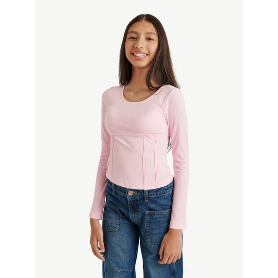 Justice Girls Base Layer Top, Sizes XS - XLP