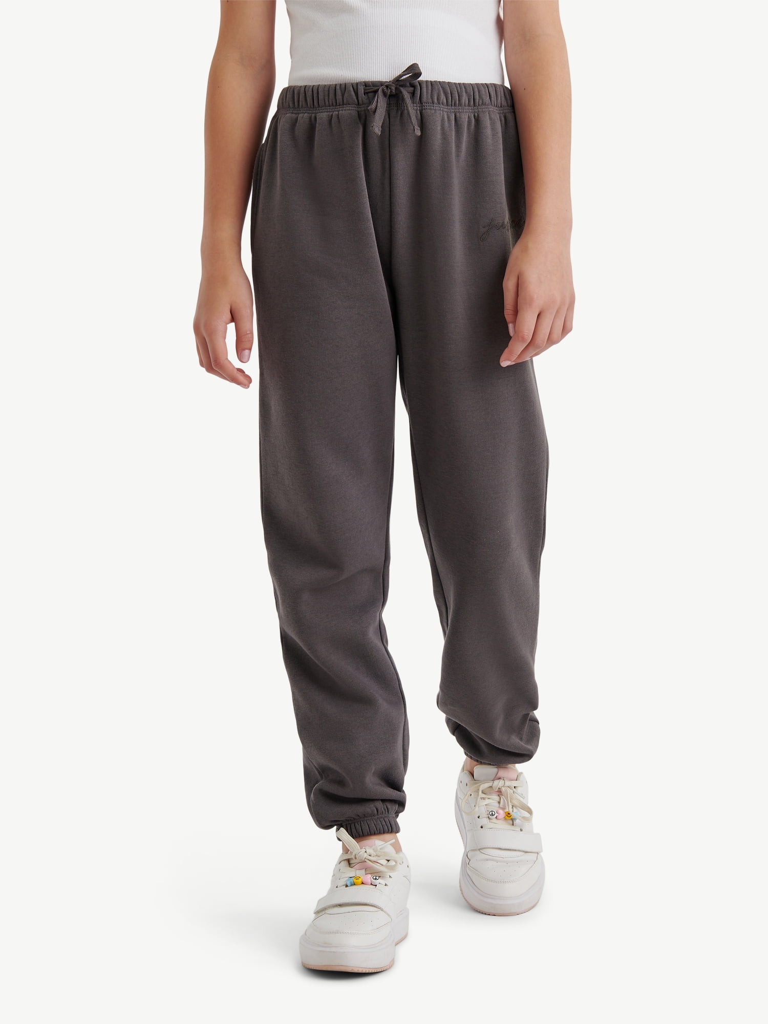 Justice Girls Basic Fleece Jogger, Sizes XS-XLP