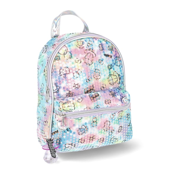 Justice Girls’ Bazooka and Ring Pop Mini Backpack with Keychain ...
