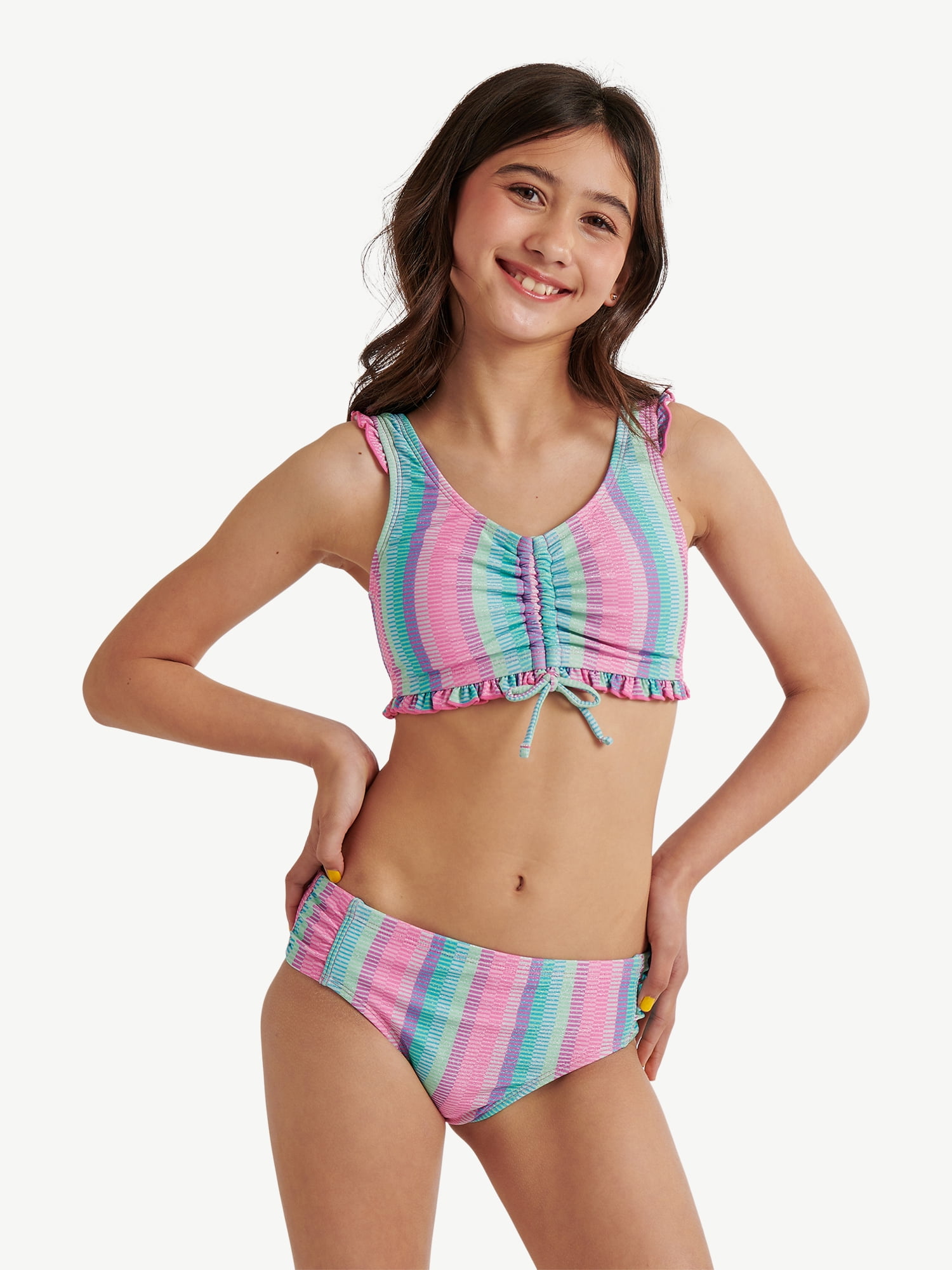 Justice Girls Bikini Swimsuit, sizes XS-XL
