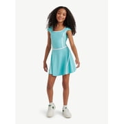 Girls Cap Sleeve Active Dress, Sizes XS - L