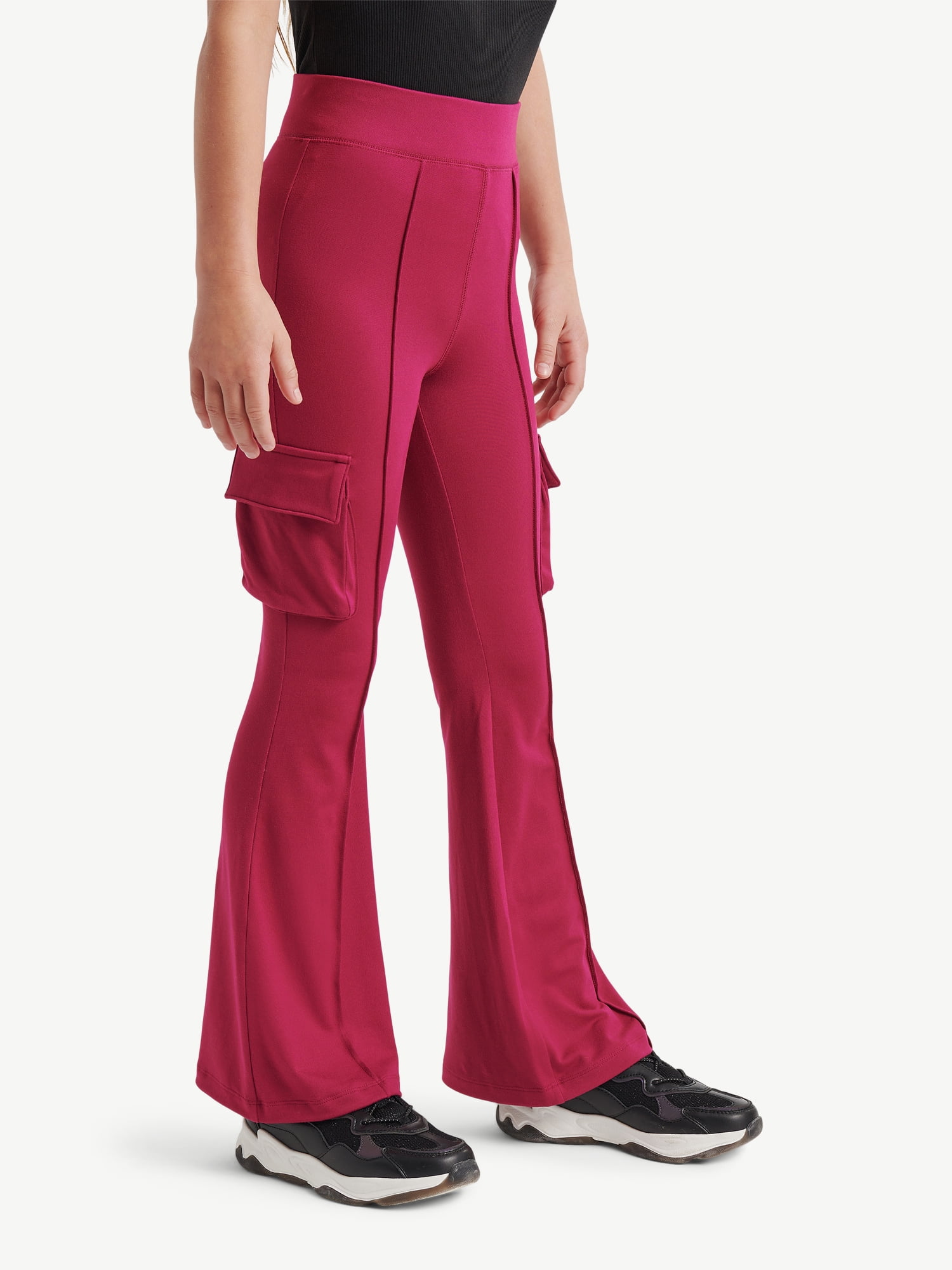 Justice Girls Cargo Flare Pants, Sizes XS-XLP - Walmart.com Justice Girls Cargo Flare Pants, Sizes XS-XLP - Walmart.com