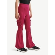 Justice Girls Cargo Flare Pants, Sizes XS-XLP