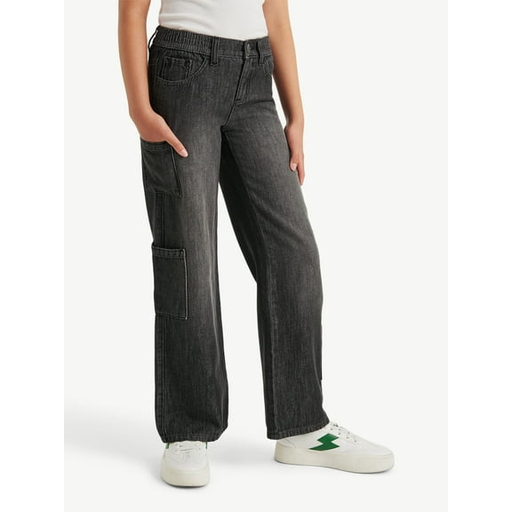 Justice Girls Cargo Jeans, Sizes 6-18