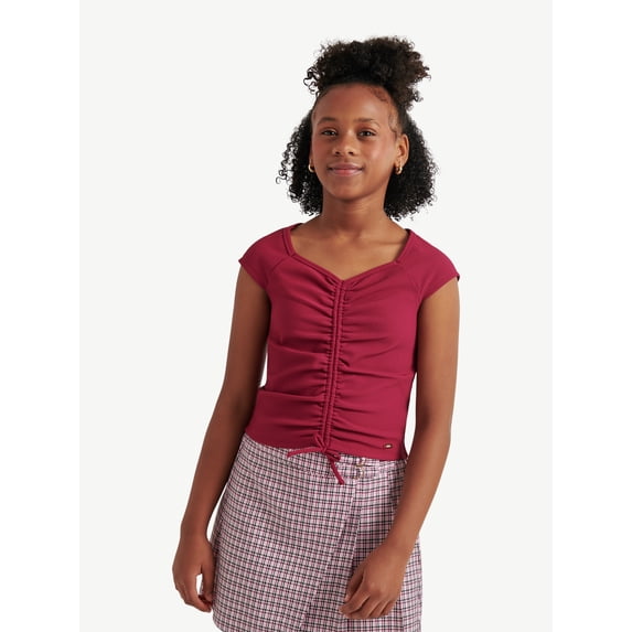 Justice Girls Cinch Base Layer Top, Sizes XS - XLP
