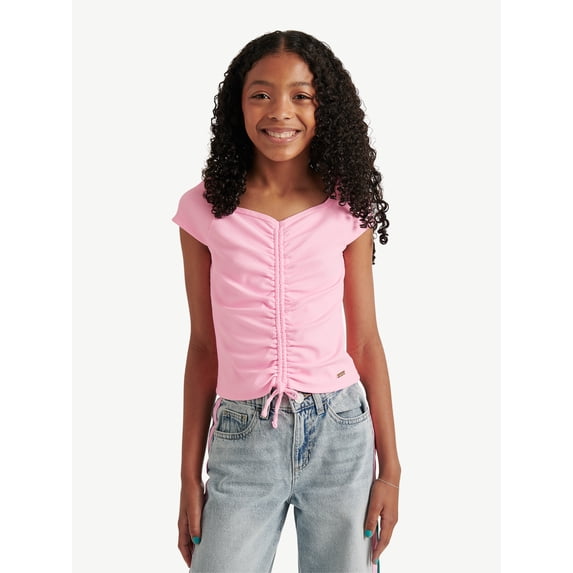 Justice Girls Cinch Base Layer Top, Sizes XS - XLP