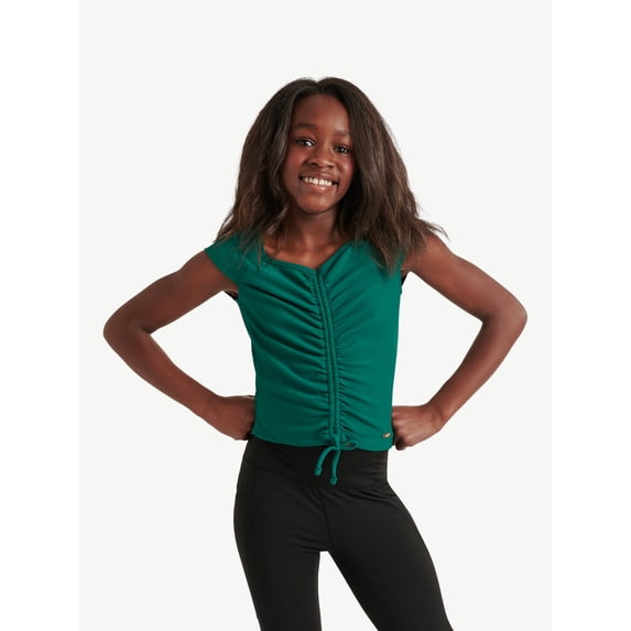 Justice Girls Cinch Base Layer Top, Sizes XS - XLP
