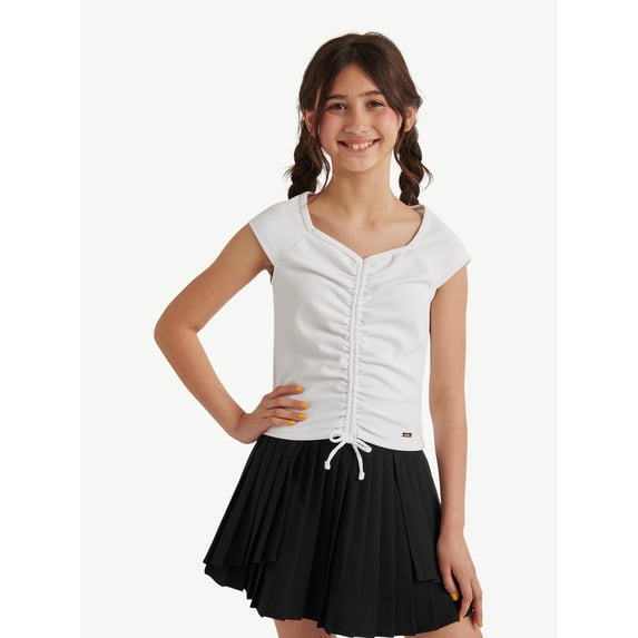 Justice Girls Cinch Base Layer Top, Sizes XS - XLP