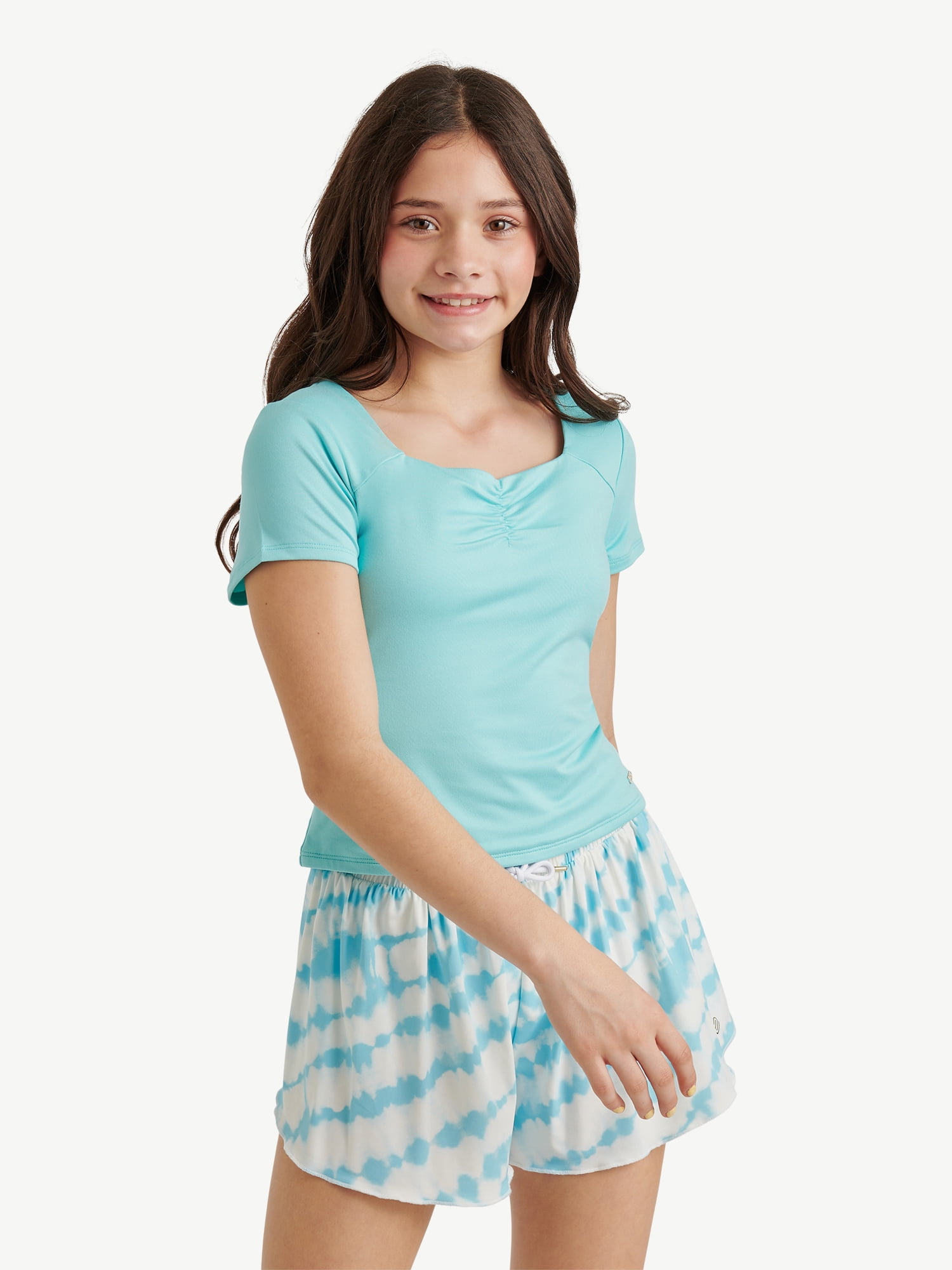 Justice Girls Cinch Front Top, Sizes XS - XLP