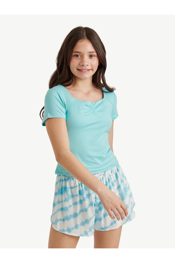 Girls Cinch Front Top, Sizes XS - XLP