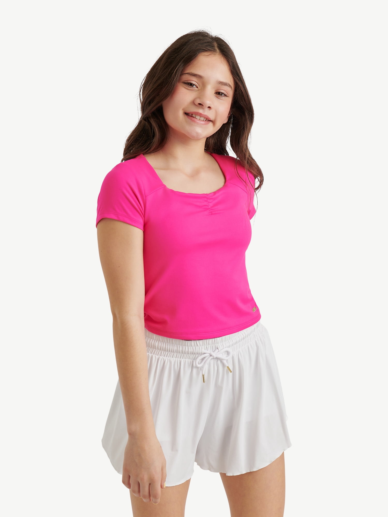 Justice Girls Cinch Front Top, Sizes XS - XLP