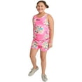 thumbnail image 1 of Justice Girls Cinch Side Tank & Short Outfit Set, Sizes XS-XXL, 1 of 4