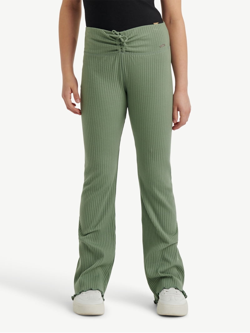 xxl　justice FLEXFLY FOP 5'10 Justice Girls Cinch Waistband Flare Pants, Sizes XS - XLP