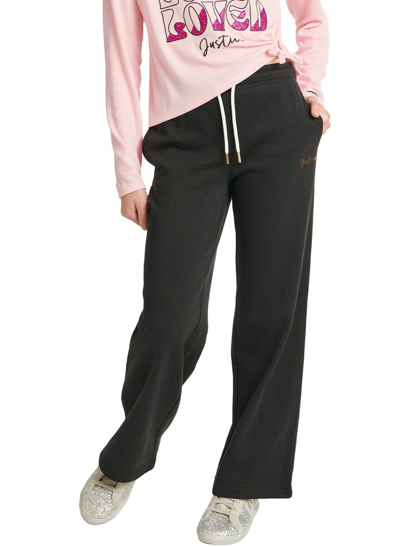 Justice Girls Collection X Wide Leg Pant, Sizes XS-XLP - Walmart.com