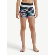 Justice Girls Colorblock Compression Short, Sizes XS-XL