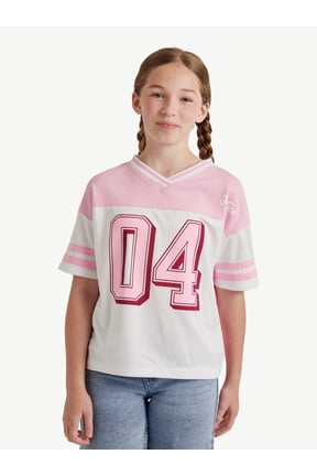 Girls Colorblock Jersey Tee, Sizes XS - XLP