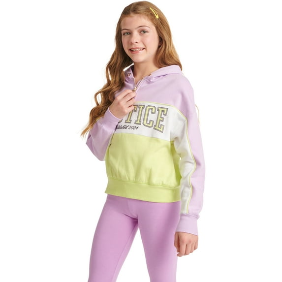 Justice Girls Colorblocked Sweatshirt, Sizes XS-XLP