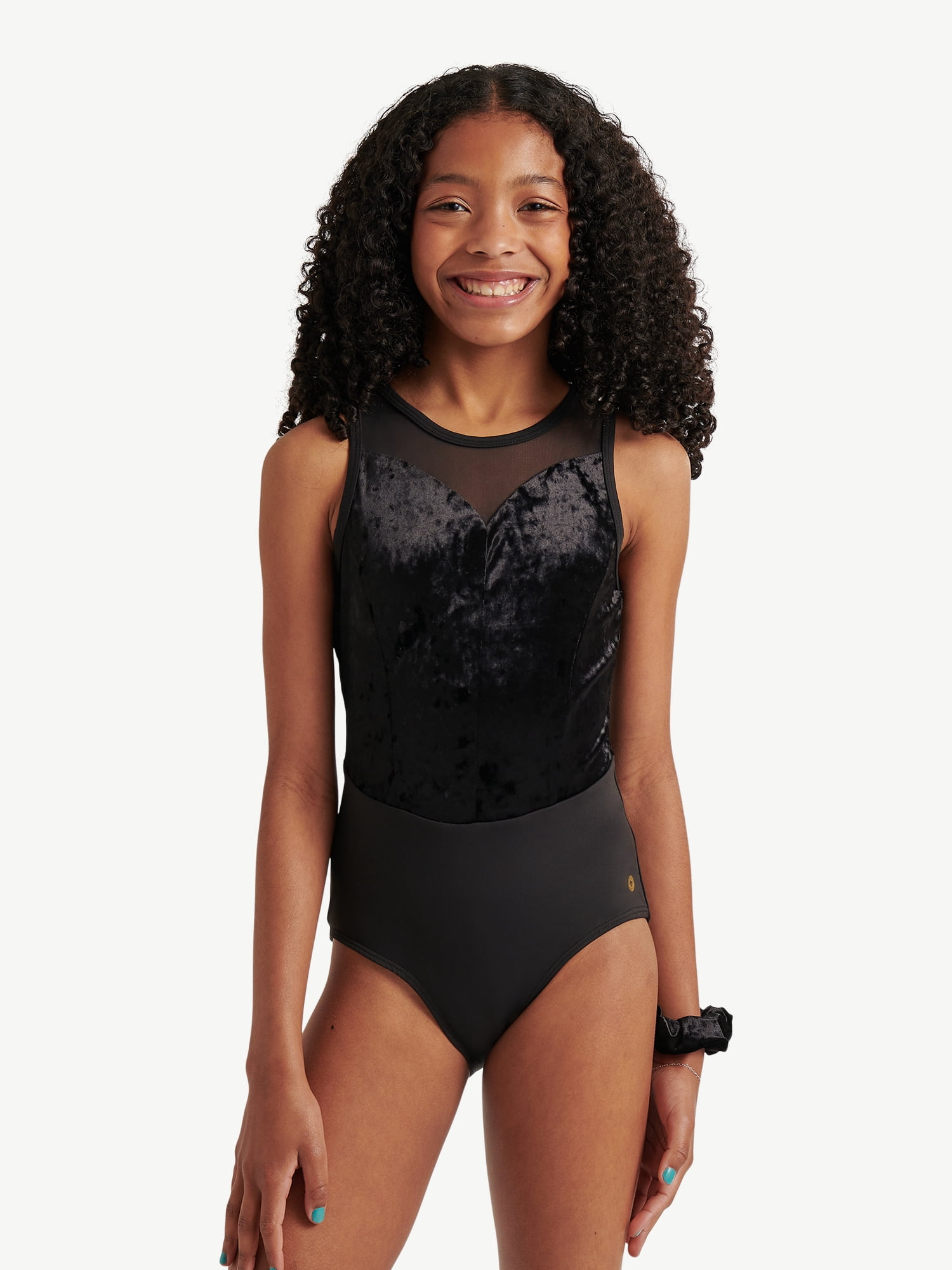 Justice Girls' Corset Seam Sweetheart Leotard, Sizes XS-XL