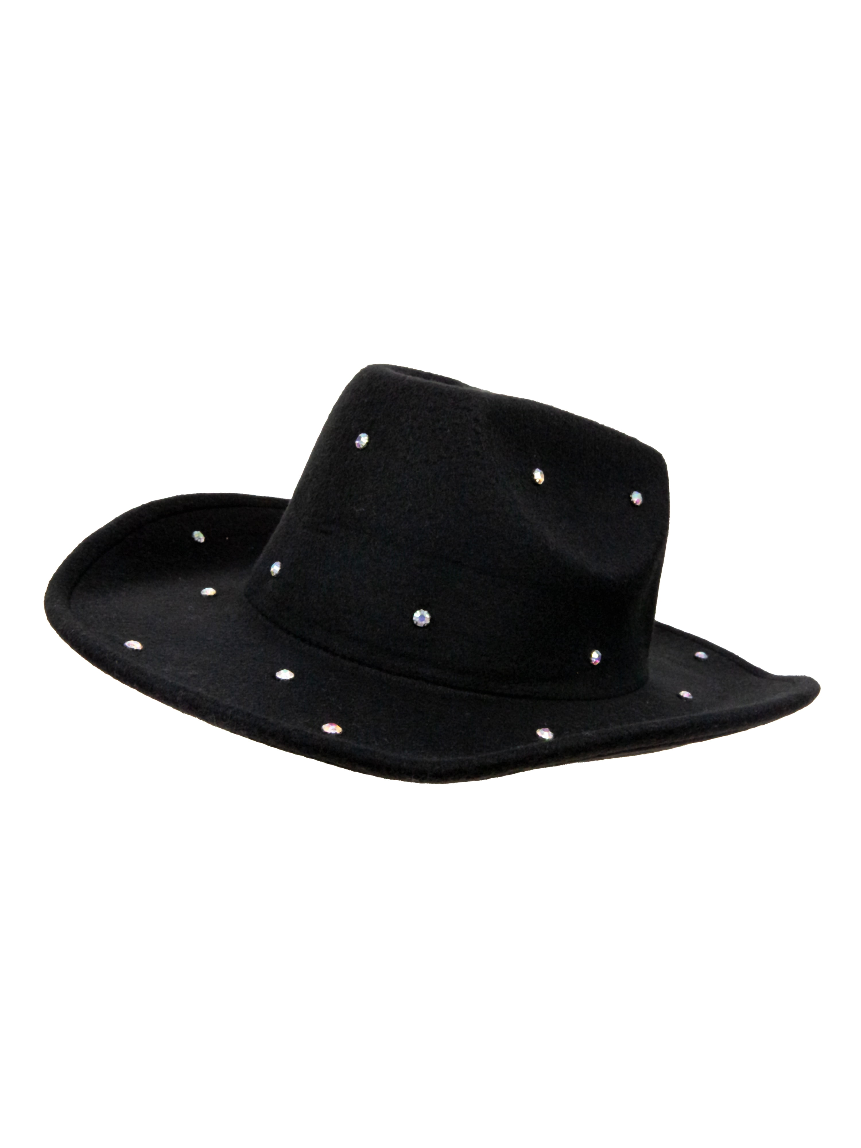 Justice Girls Cowgirl Hat, Black