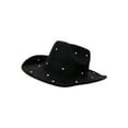 thumbnail image 1 of Justice Girls Cowgirl Hat, Black, 1 of 5