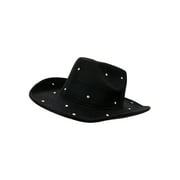 Justice Girls Cowgirl Hat, Black
