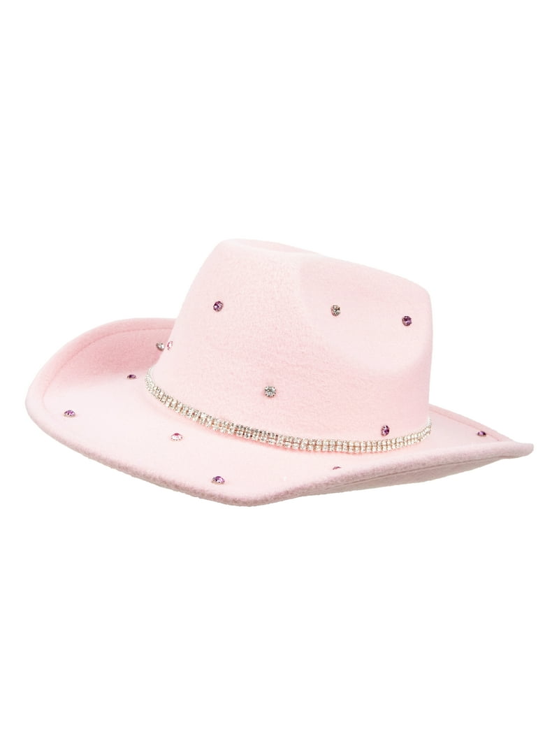 Justice Girls Cowgirl Hat, Pink - Walmart.com display picture 1