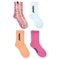 thumbnail image 1 of Justice, Girls Crew Socks, 4-Pack, Sizes M-L, 1 of 5