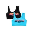 thumbnail image 1 of Justice Girls Cutout Bra, 2Pk, Sz 28-38, 1 of 7