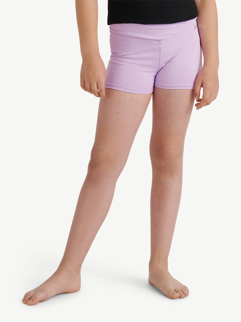 Justice Stretch Dance Shorts for Girls, Sizes XS-XL - Walmart.com