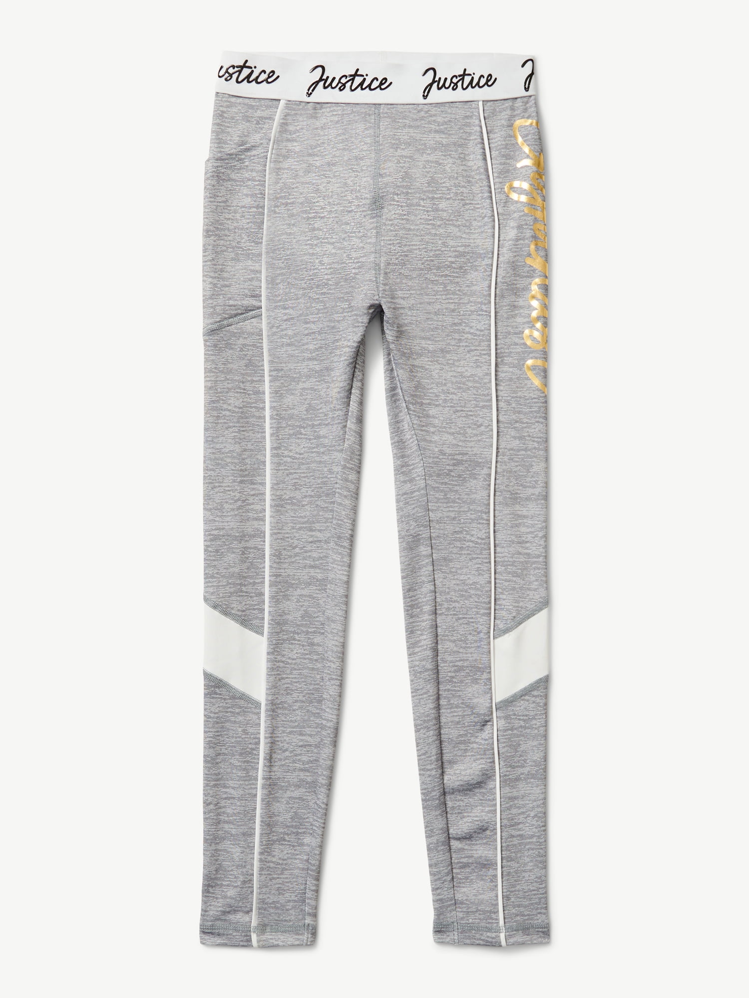 Justice Girls Dance and Gymnastic High Waisted Leggings, Sizes XSXL