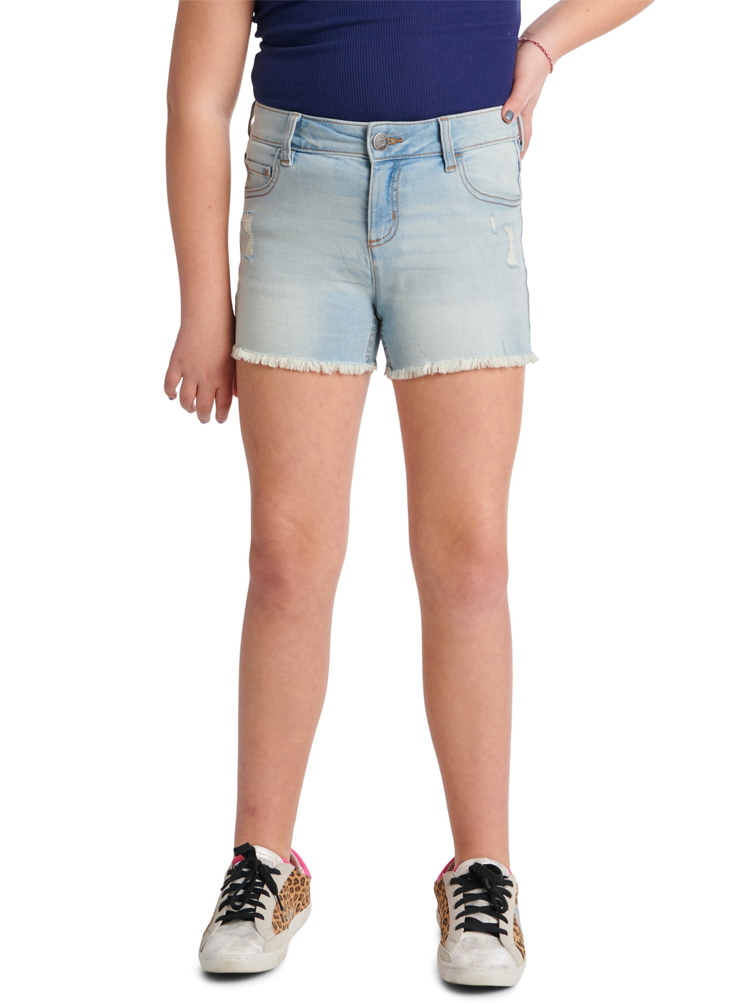 Justice Girls Denim Shorts, Sizes 6-16