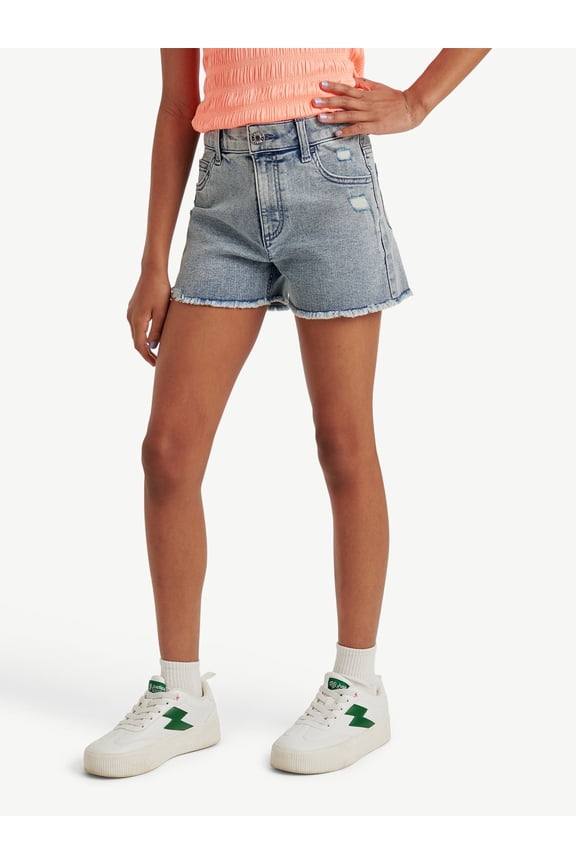 Girls Denim Shorts, Slim & Plus, Sizes 6-18