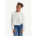 thumbnail image 1 of Justice Girls Drop Shoulder Mock Neck Sweater, Sizes XS-XLP, 1 of 5