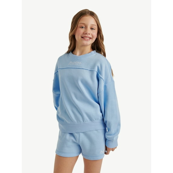 Justice Girls Crewneck Sweatshirt, Sizes XS - XLP