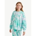 thumbnail image 1 of Justice Girls Fleece Crew Neck Sweatshirt, Sizes XS - XLP, 1 of 8