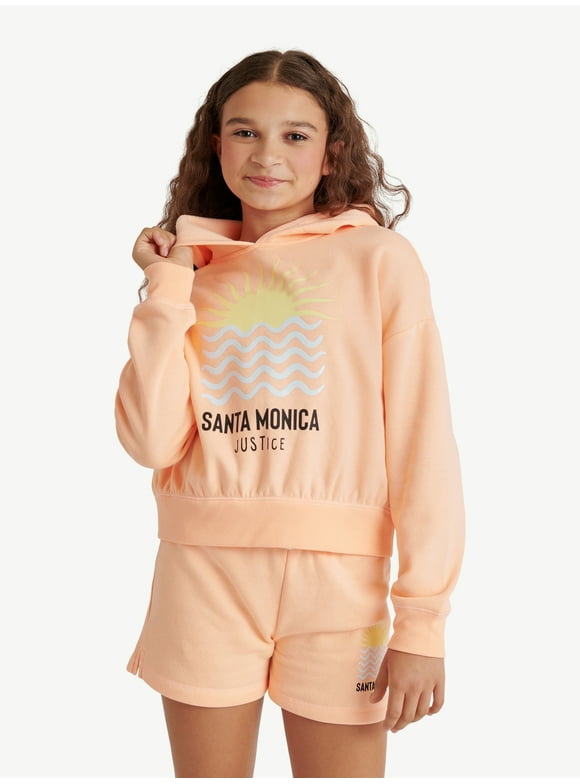 Girls Fleece Hoodie, Sizes XS - XLP