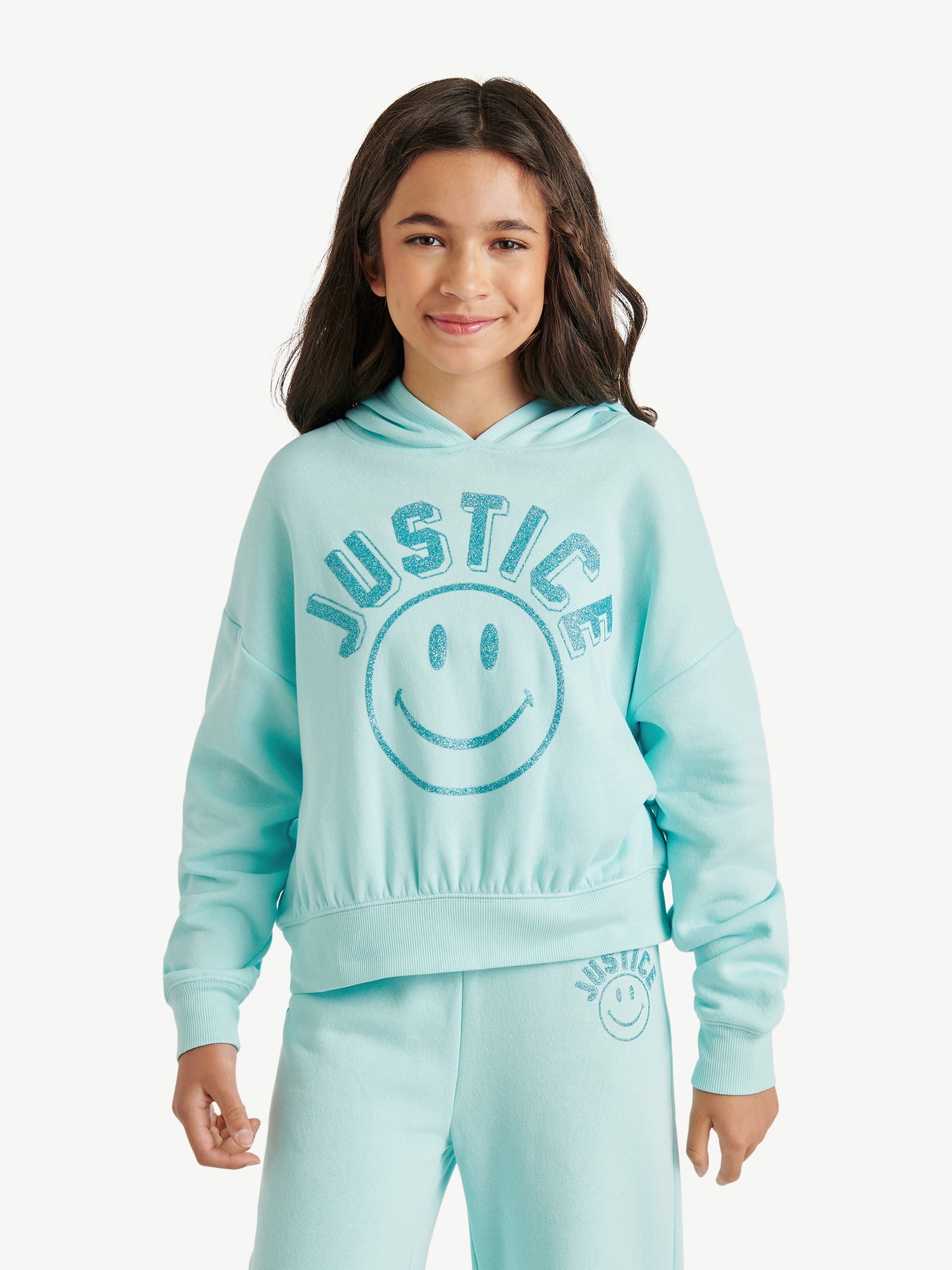 Justice Girls Fleece Hoodie, Sizes XS - XLP - Walmart Business