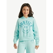 JUSTICE Girls Fleece Hoodie, Sizes XS - XLP