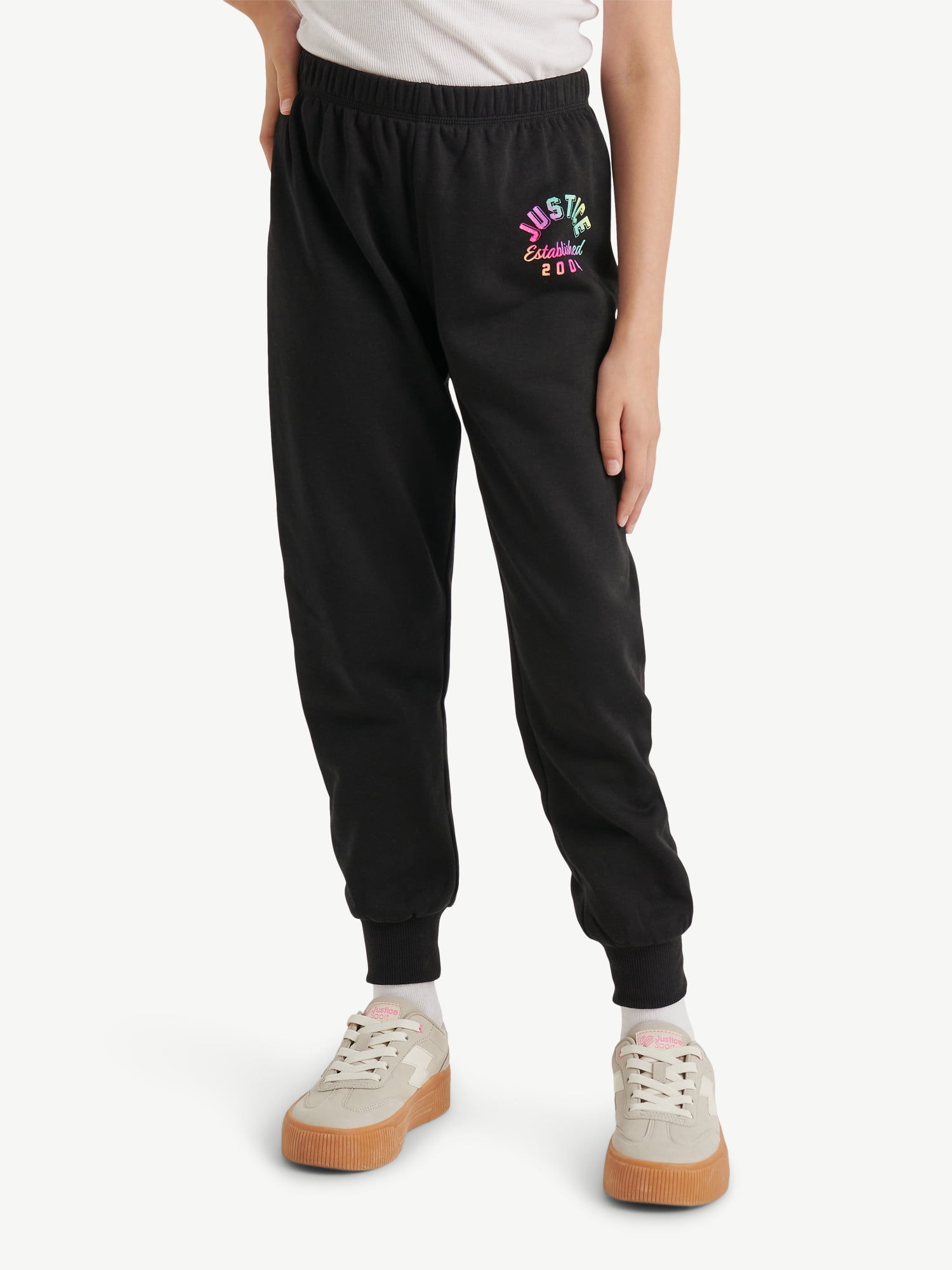 Justice Girls Fleece Joggers, Sizes XS - XLP