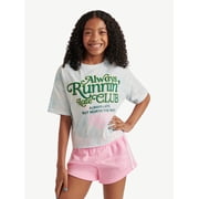 Justice Girls EDF Short Sleeve Tee, Sizes XS - XLP