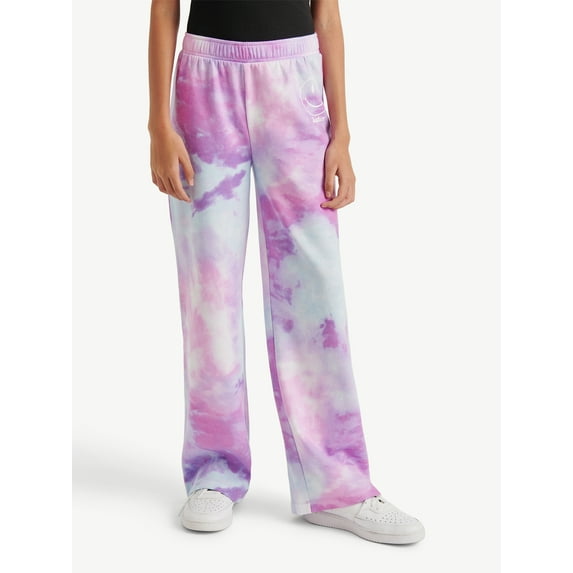 Justice Girls Fleece Wide Leg Pants, Sizes XS - XLP